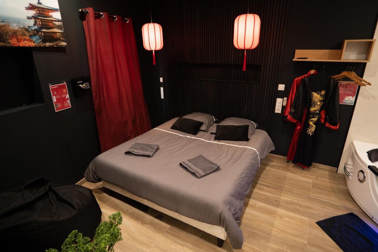 Апартаменти Capsule Japon - Jacuzzi - Netflix & Ecran Cinema - Xbox Trith-Saint-Leger Екстер'єр фото