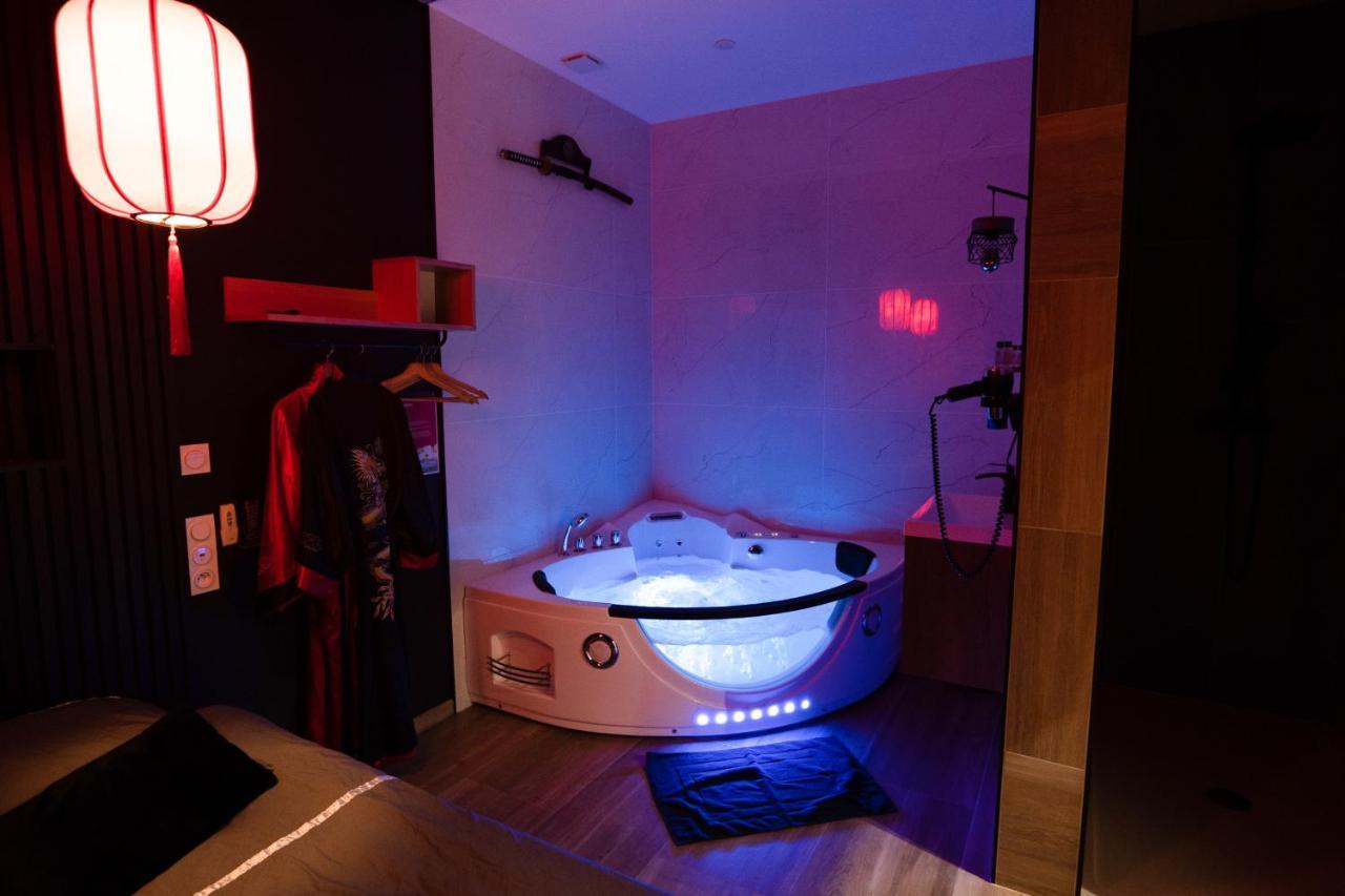 Апартаменти Capsule Japon - Jacuzzi - Netflix & Ecran Cinema - Xbox Trith-Saint-Leger Екстер'єр фото